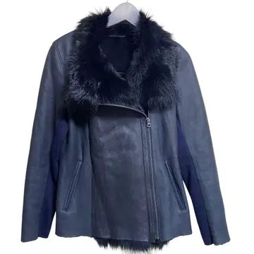 PLAINPEOPLE  리얼 무스탕 가죽 자켓