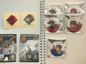 컴퍼스 기념 픽셀 캔뱃지 UR 카드 스티커