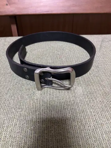 KC,s  도톰 개리슨 벨트 가죽 블랙 34