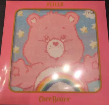 페이러 케어베어 치어베어 스타 타월 손수건 PLAZA 한정판