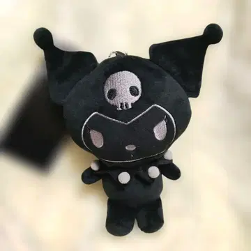 쿠로미 블랙 아트 마스코트 참 산리오 아베일 봉제 인형