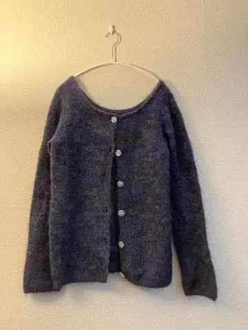 [미사용] To be by agnes b. 모헤어 가디건 미사용 덤