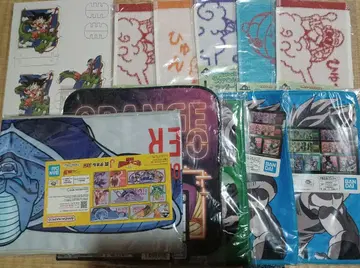 드래곤볼 클리어 파일 세트 타월 등