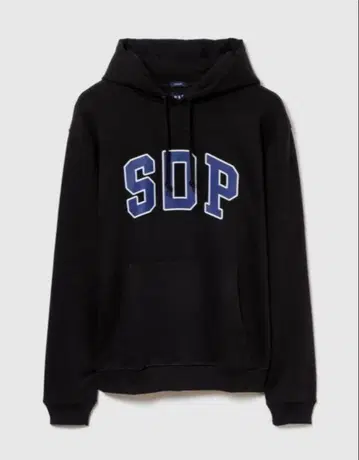 GAP 블랙 후드티 SDP XL