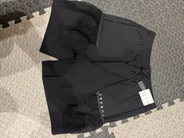 CRONOS 메쉬 패널 블랙 숏팬츠 택 포함 새상품