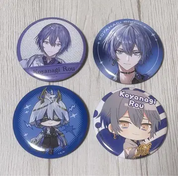 니지산지 Dytica 코야나기 로우 캔 배지