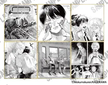 빛이 죽은 여름 트레이딩 미니 색지 BOX 요시키 히카루