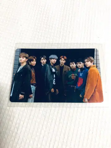 EXO tempo 바인더 트레이딩 카드