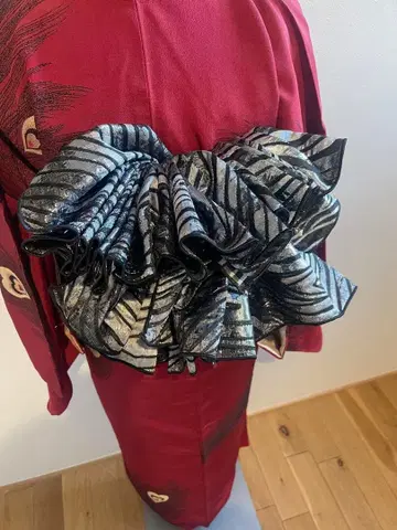 헤코오비 성인 헤코오비 블랙 x 실버 반짝반짝