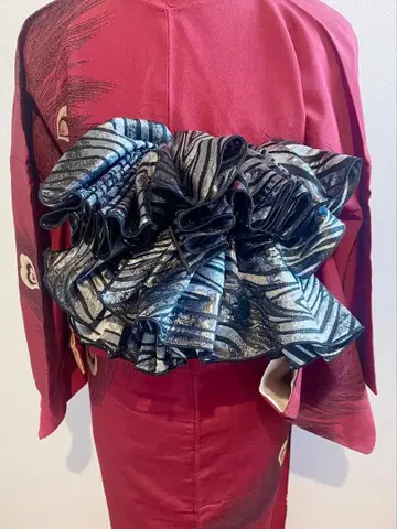 헤코오비 성인 헤코오비 블랙 x 실버 반짝반짝