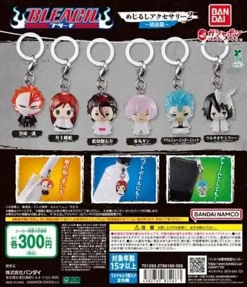 전 6종 컴프 BLEACH 메지루시 액세서리 2 파면편