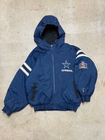 댈러스 카우보이스 점퍼 블루종 네이비 유스 사이즈