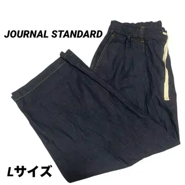 JOURNAL STANDARD/데님 팬츠/와이드 팬츠/원턱