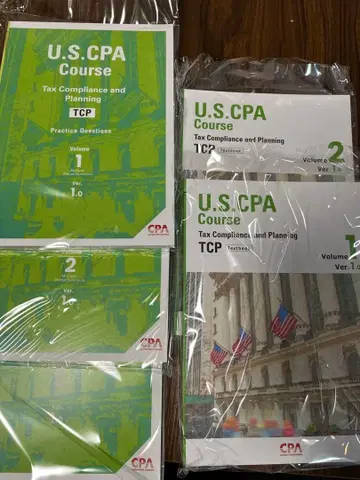 USCPA TCP 텍스트와 문제집 CPA 회계학원 Volume 3 포함
