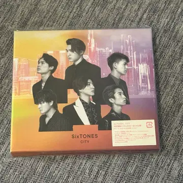 SixTONES CITY 초회반 B DVD 포함 BOX 사양
