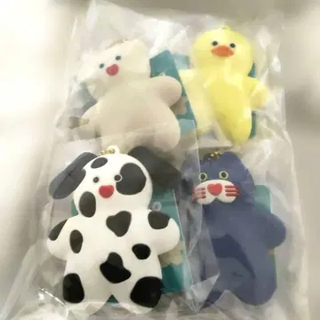 mojojojo 러버 마스코트 키링 전 4종