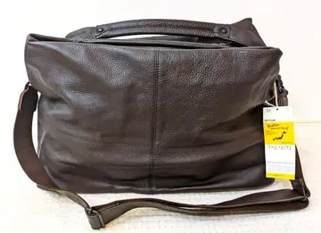 미사용 새상품 버틀러 버너 세일즈 소가죽 가죽 숄더백 브라운