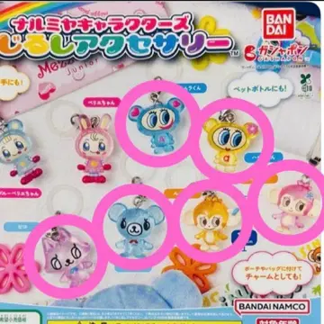 나루미야 캐릭터즈 메지루시 액세서리 6점 세트