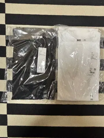 에어리즘 코튼 T셔츠 2장 세트 XXL