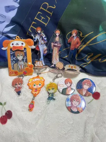 스토푸리 젤 묶음 판매 아크릴 스탠드 캔뱃지 아크릴 키링