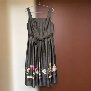 Banquet room 슬리브리스 원피스