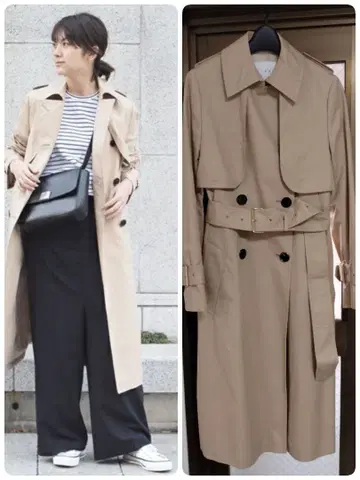 미사용 택 포함 (CINOH) 트렌치코트 36