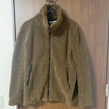 jinnunc 플리스 자켓 브라운