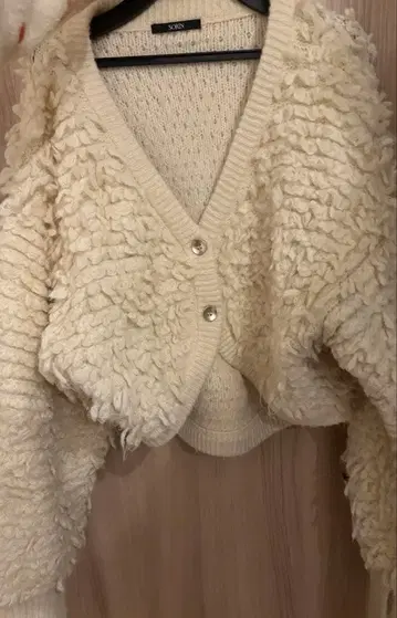 SORIN 니트 가디건 아이보리 FREE SIZE