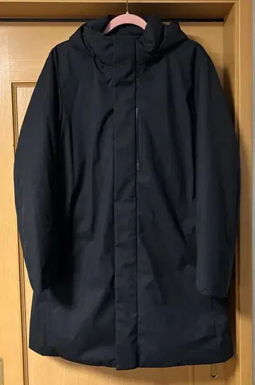 하이브리드 다운 코트 블랙 L 사이즈