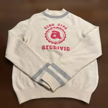 archivio 로고 스웨터