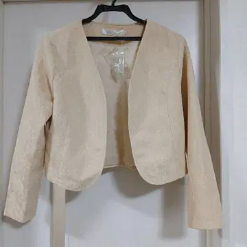 Cranmie 베이지 레이스 자켓 TX