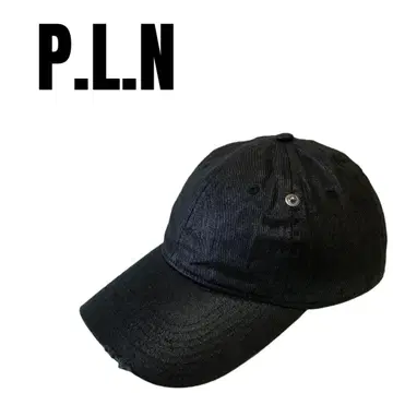 P.L.N. 블랙 야구 모자