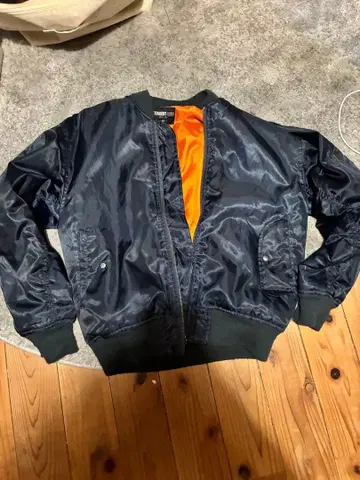 MA-1 네이비 짧은 기장