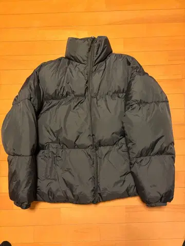 ZIP FIVE 블랙 다운 자켓