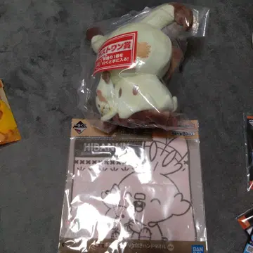 제일복권 포켓피스 라스트원상 미미큐 봉제인형 G상 핸드 타월