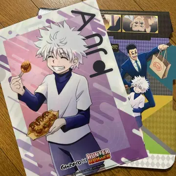 HUNTER x HUNTER 긴다코 콜라보 클리어 파일 (키루아 & 곤)