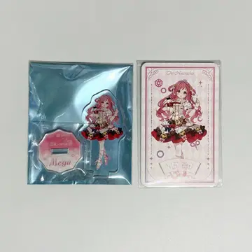 주문토끼 아틀레 아키하바라 미니 아크릴 스탠드 특전 캐릭터 카드 메구