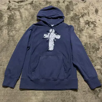 남성용 네이비 후디 S 사이즈