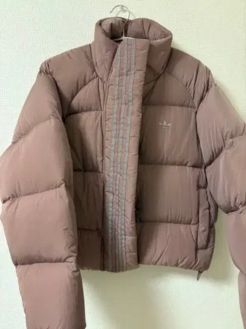 adidas 브라운 다운 자켓 M 사이즈 새상품