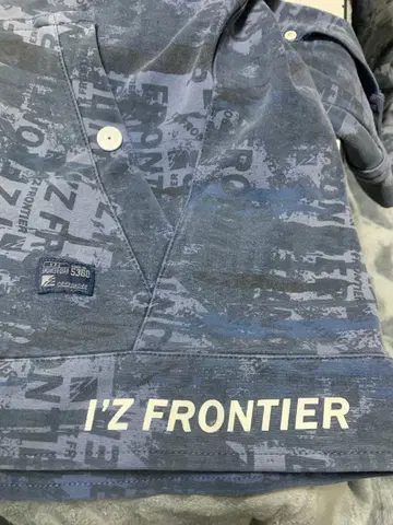 I'Z FRONTIER 다크 블루 자켓