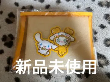 TWICE 산리오 콜라보 메쉬 파우치 시나몬 지효