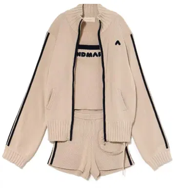 andmary Zoe full zip set up beige