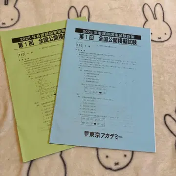 제115회 간호사 국가시험 2025 전국 공개 모의시험 제1회 동아카
