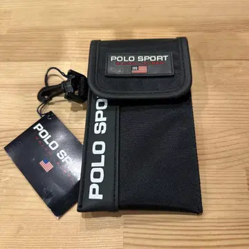 미사용 90s' POLO SPORT 블랙 파우치