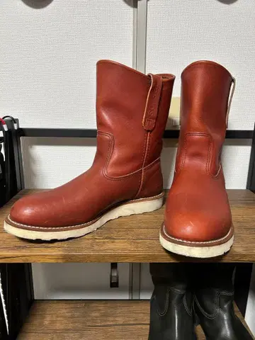 Red Wing 8866 브라운 가죽 부츠 9E