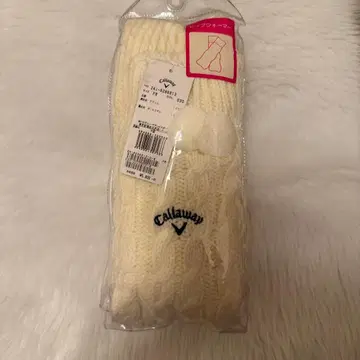 [ 새상품 ] Callaway 케이블 짜임 레그 워머