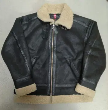 ALPHA/알파 W FAKEMOUTON B-3 페이크 무스탕 B-3