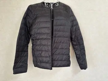 유니클로 UNIQLO 블랙 퀼팅 다운 자켓