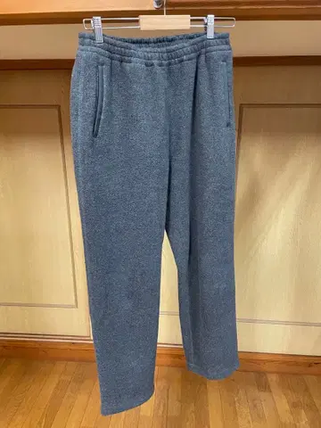 CURLY&CO. 플리스 팬츠 차콜 그레이 이지 팬츠