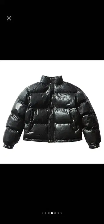 블랙 다운 자켓